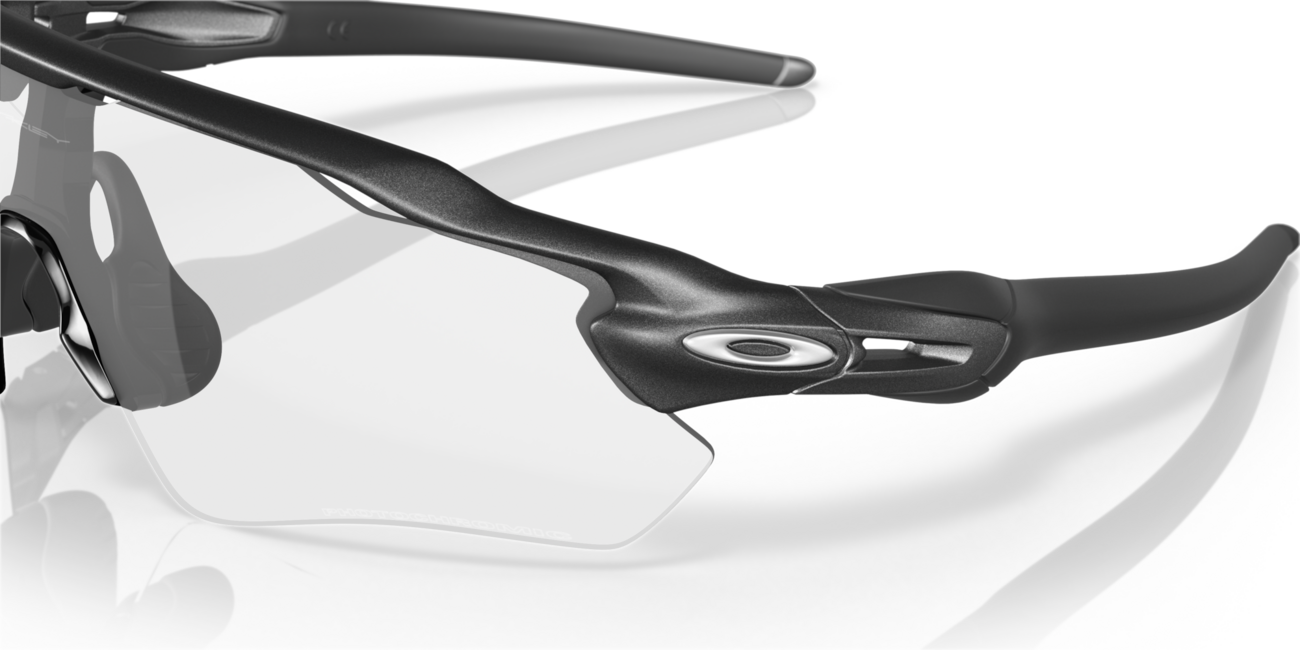 Oakley RADAR EV PATH фотохромні окуляри з оправою Steel та скельцами Clear 50% Black Irid Photo