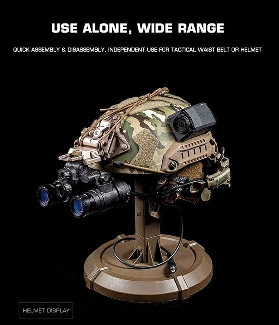 DRAGOWA Tactical Ocelot регульована стійка для тактичного спорядження, койотовий коричневий