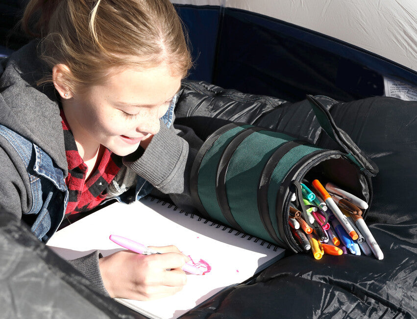 Coghlans Pop-Up Stuffbag кемпінговий мішок для сміття міні кошик, 3 літри, темно-зелений
