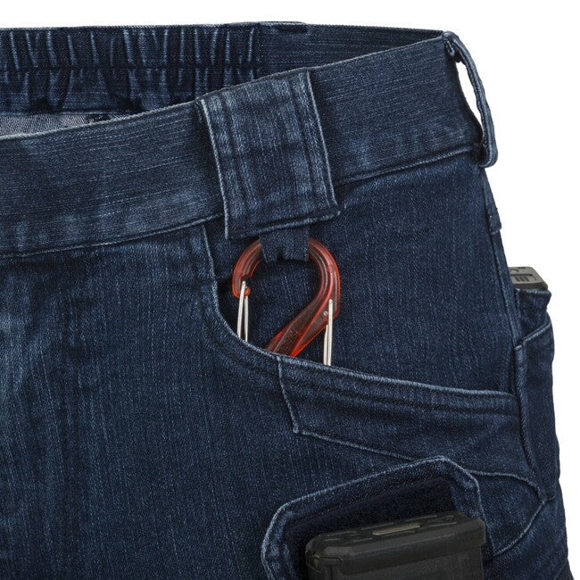 Helikon-Tex UTS короткі тактичні штани 8.5" – Denim Stretch – темно-синій