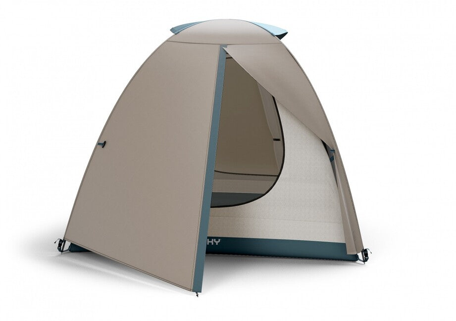 Husky Bizam 2 Classic трекінговий намет для 2 осіб, light grey