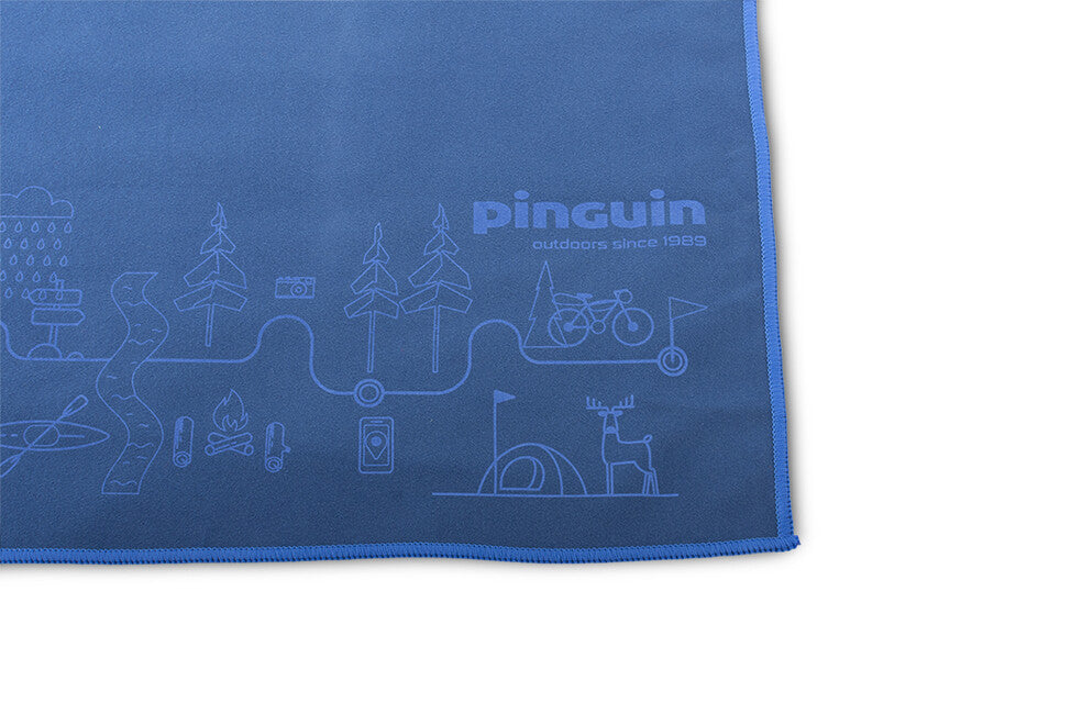 Pinguin Micro towel рушник 60 x 120 см, синій