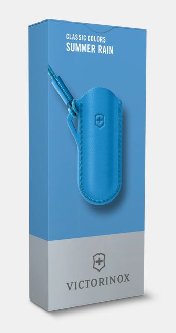 Victorinox шкіряний чохол для кишенькового ножа, синій