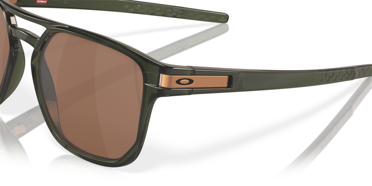 Oakley LATCH BETA сонячні окуляри з оправою Olive Ink та лінзами Prizm Tungsten 54