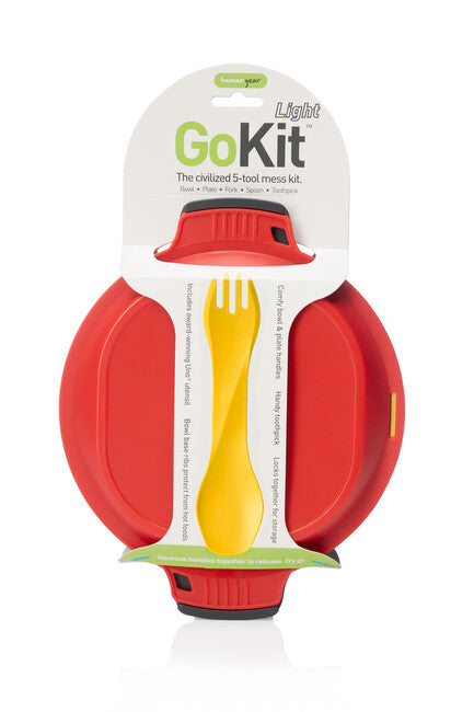 Humangear GoKit Basic контейнер для їжі, вугільно-червоний