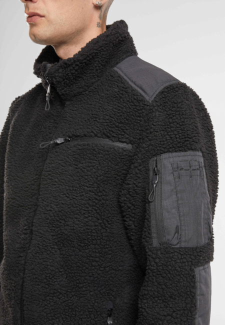 Brandit Ramble флісова куртка чоловіча Teddyfleece, чорна