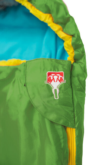 Grüezi-Bag Colorful Grueezi дитячий спальний мішок gecko green