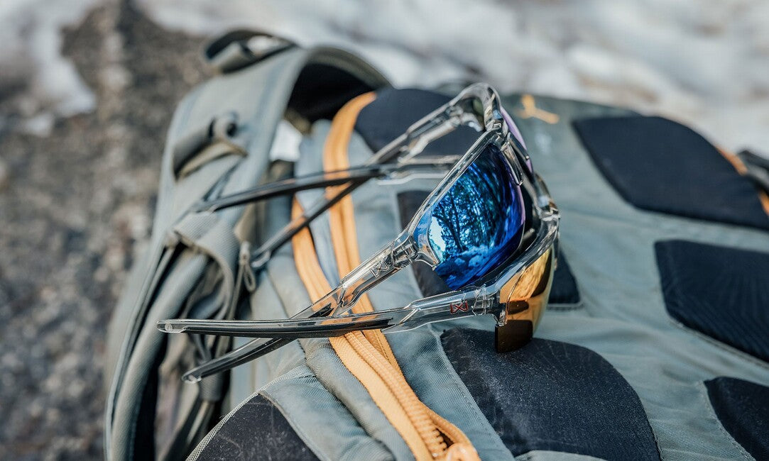 Wiley X Jakl сонячні окуляри Captivate Polarized Blue Mirror/Gloss Crystal Grey