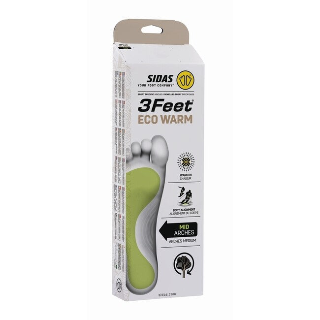 Sidas 3Feet Eco Warm Mid устілки з підтримкою