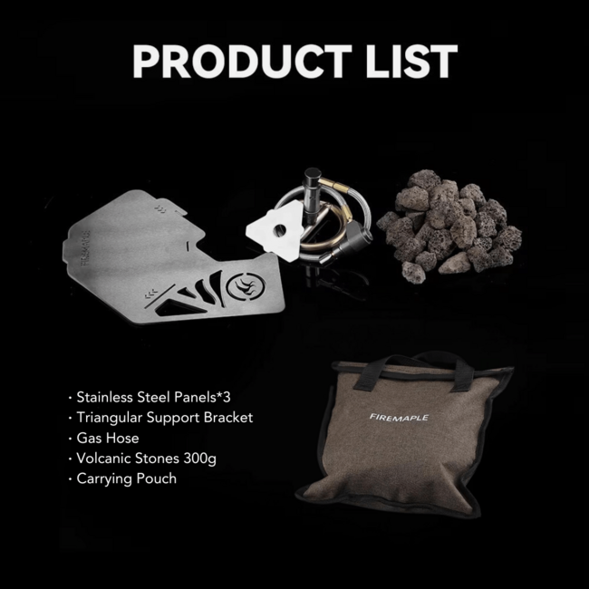 Fire Maple Antarcti розкладне вогнище, нержавіюче