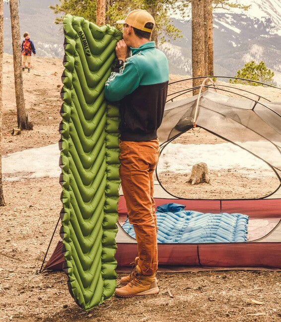 Klymit Static V каремат, зелений
