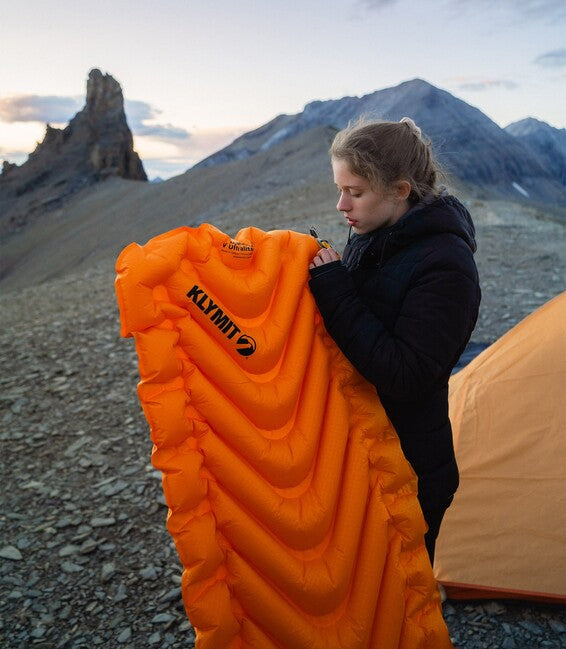 Klymit Ultralite SL ізольована килимок V, помаранчевий