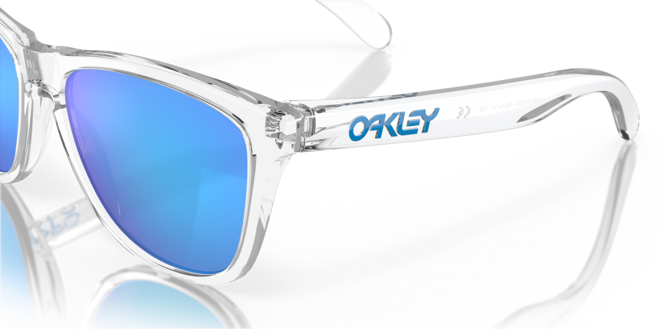 Oakley сонцезахисні окуляри FROGSKINS з оправою Crystal Clear зі скельцями Prizm