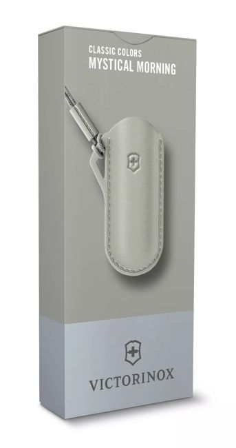 Victorinox шкіряний чохол для кишенькового ножа, сірий