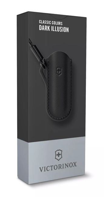 Victorinox шкіряний чохол для кишенькового ножа, чорний