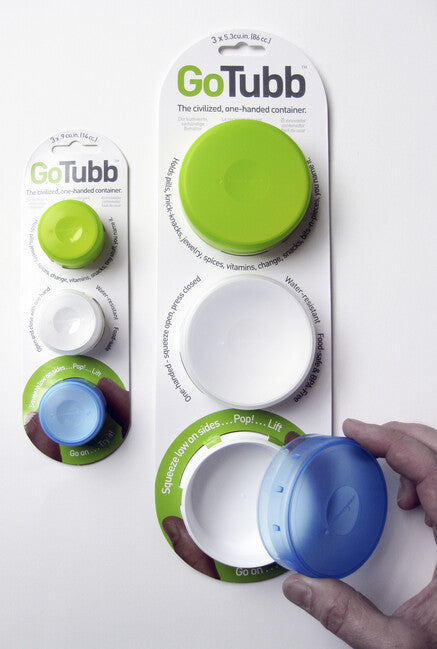 Humangear GoTubb Set контейнери для зберігання, різнокольоровий, M