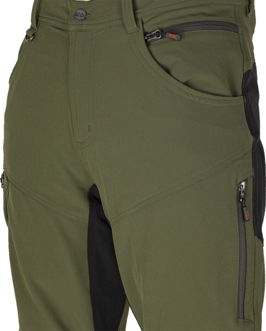 BENNON Fobos робочі штани outdoor, зелена/чорна