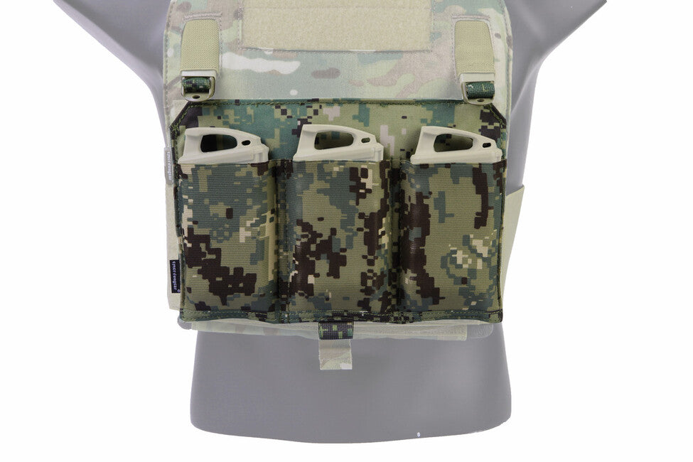 Emersongear тактичний жилет з трьома панелями для магазинів M4 500D, сірий