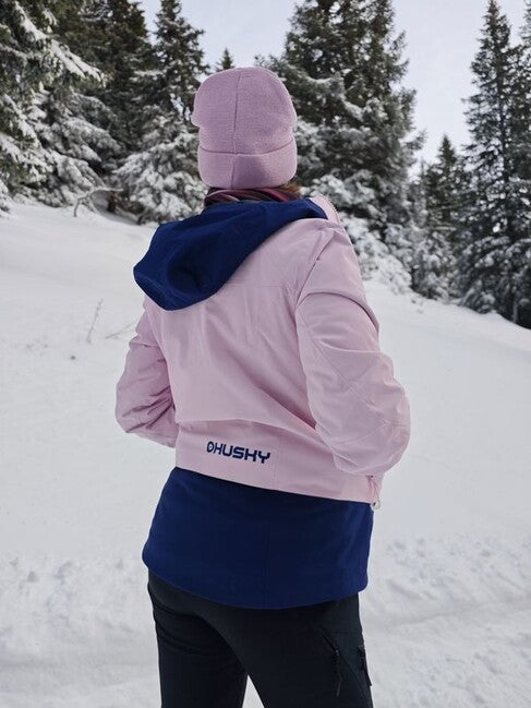 HUSKY Gambi лижна куртка жіноча, рожева/синя