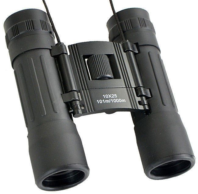 Mil-Tec складний бінокль 10x25, чорний