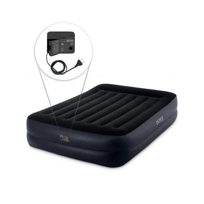 Intex Pillow Rest Raised надувне ліжко Queen