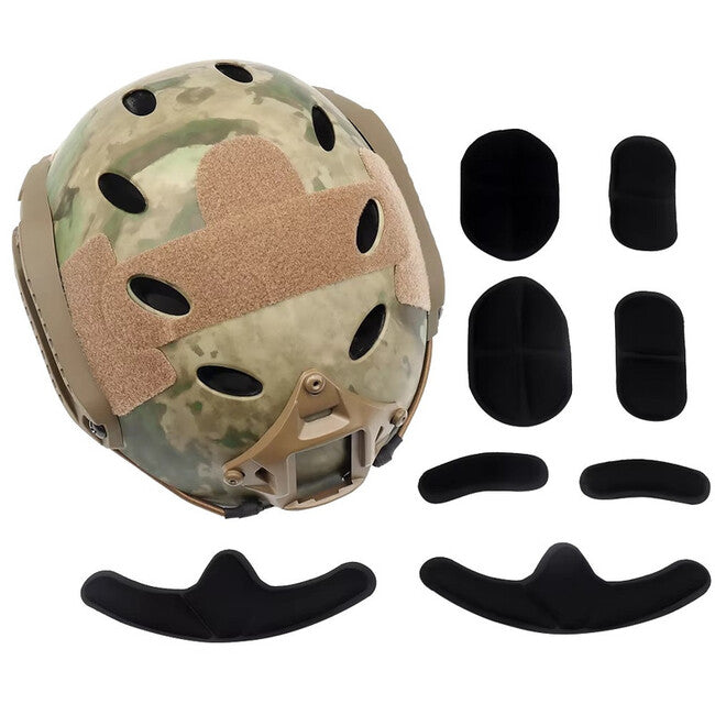 DRAGOWA Tactical Fast PJ тактичний шолом із окулярами Bolt, сірий (без сертифікації)