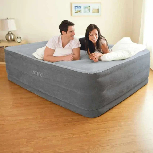 Intex Comfort-plush High-Rise надувне ліжко queen