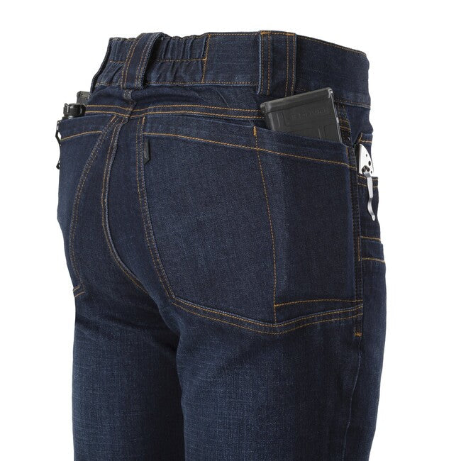 Helikon-Tex GREYMAN тактичні штани Slim Denim Mid, темно-сині