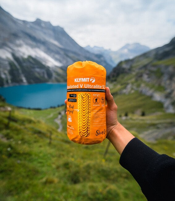 Klymit Ultralite SL ізольована килимок V, помаранчевий