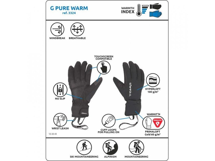 CAMP G Pure Warm технічні рукавиці