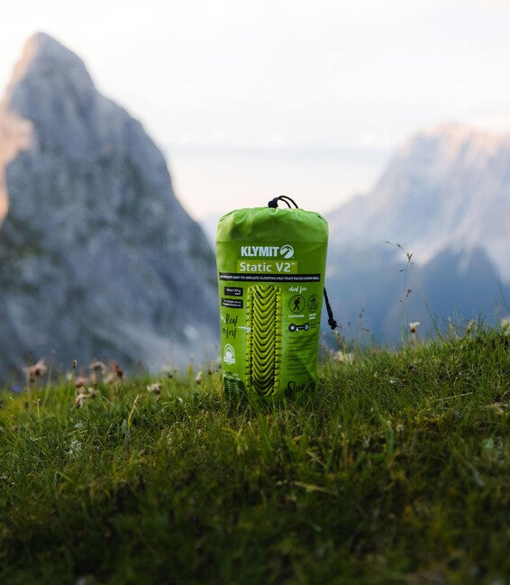 Klymit Static V2 килимок, зелений