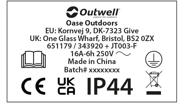 Outwell Opus конвертна вилка 0.3 Mtr.