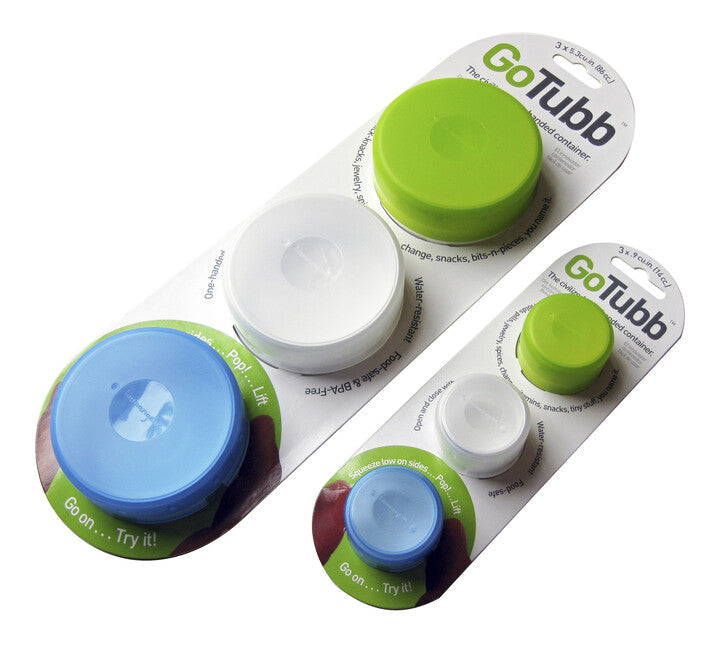 Humangear GoTubb Set контейнери для зберігання, різнокольорові, M