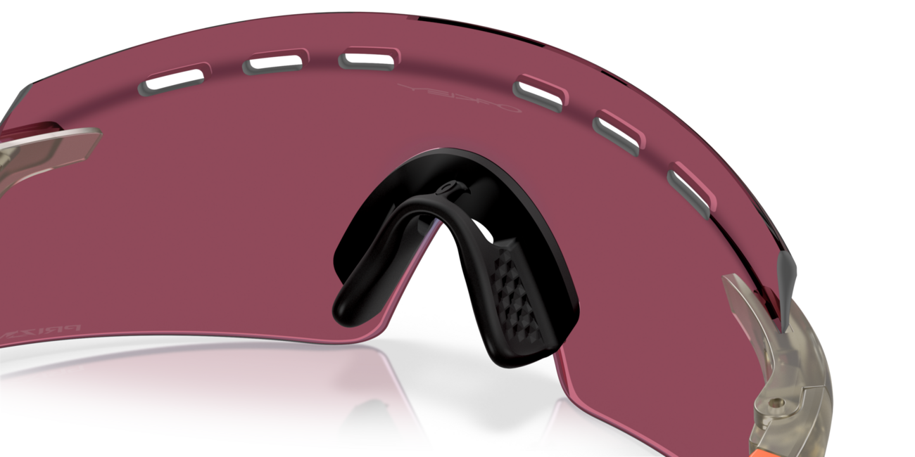 Oakley ENCODER STRIKE VENTED сонцезахисні окуляри з оправою матовий сірий чорнило та лінзами Prizm Road, метал, 39