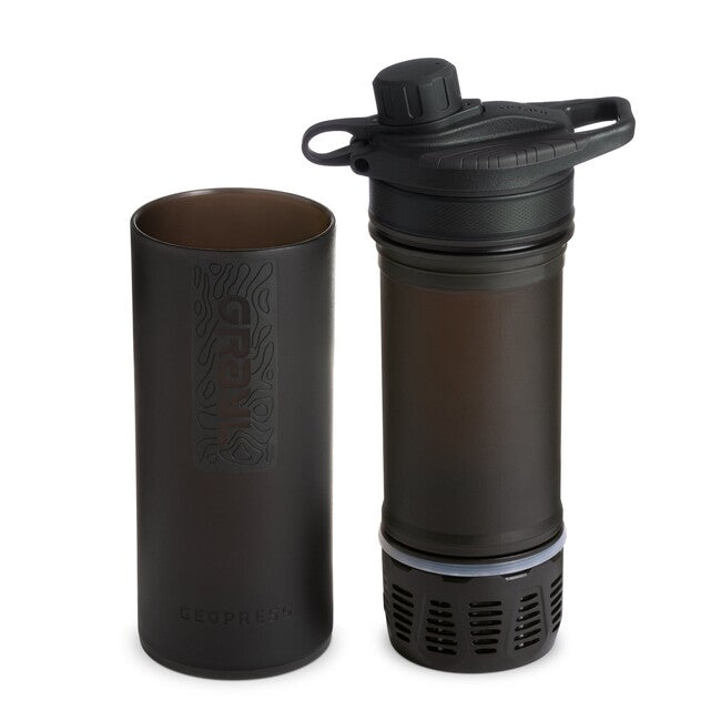 GRAYL GeoPress Purifier фільтраційна пляшка, сіро-чорна