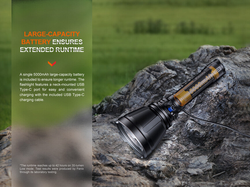 Fenix HT18R набір мисливського ліхтара з кабельним вимикачем AER-05 і кріпленням на зброю ALG-18