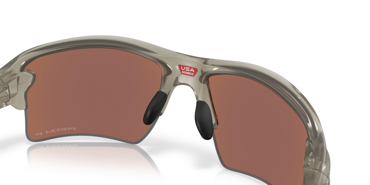 Oakley FLAK 2.0 XL сонячні окуляри з оправою Matte Grey Ink і лінзами Prizm Deep Water Polar, 59, метал