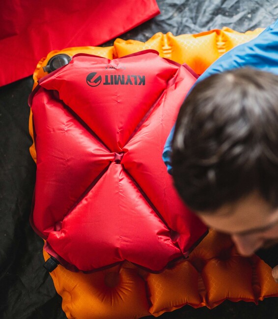 Klymit подушка X, червона
