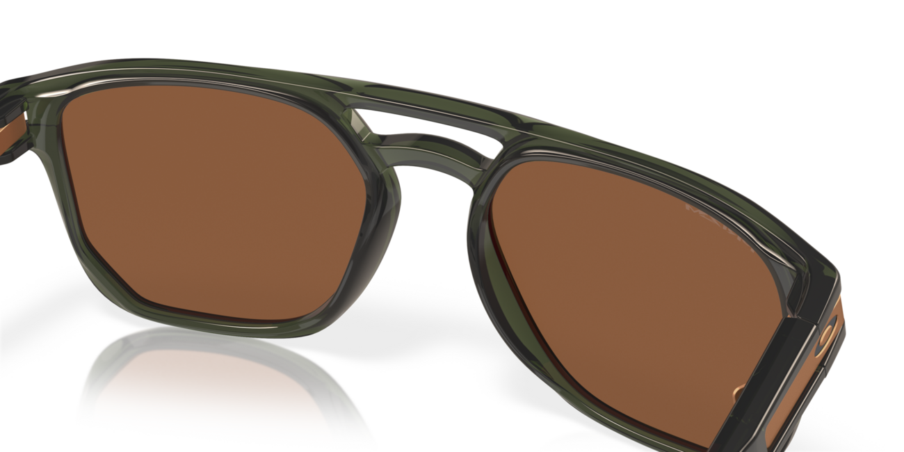 Oakley LATCH BETA сонячні окуляри з оправою Olive Ink та лінзами Prizm Tungsten 54