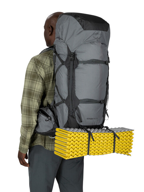 OSPREY AETHER PRO 75 туристичний рюкзак, срібний lining