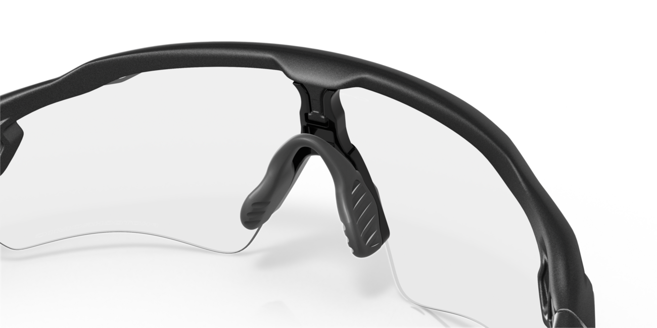 Oakley RADAR EV PATH фотохромні окуляри з оправою Steel та скельцами Clear 50% Black Irid Photo