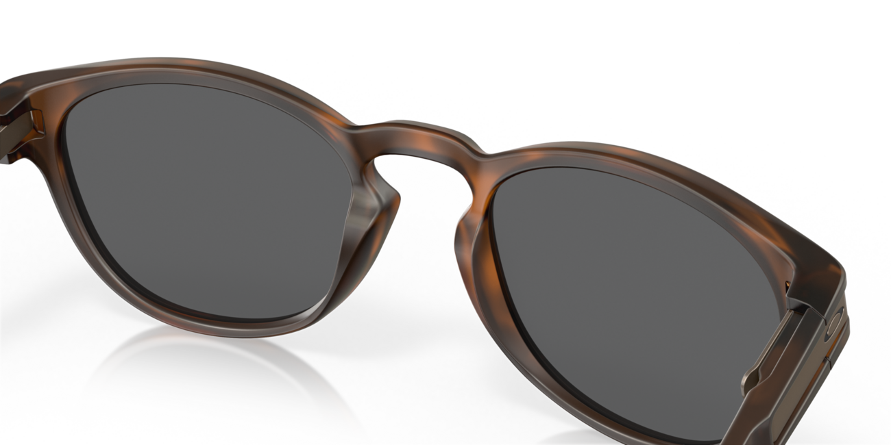Oakley LATCH сонячні окуляри з оправою Matte Brown Tortoise та лінзами Prizm Black, 53