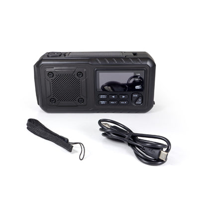 Origin Outdoors Crank Multi радіо DAB+ 4000 mAh, чорне