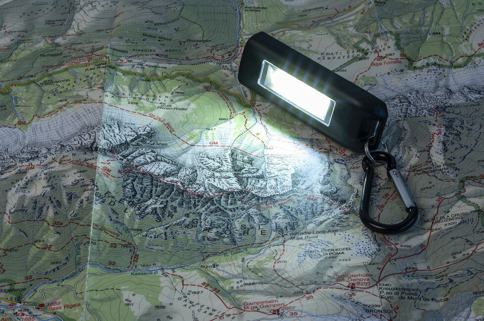 BasicNature USB LED брелок, чорний