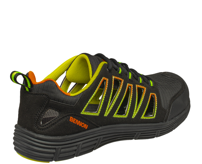 BENNON REBEL S1P ESD Low спортивні напівчеревики, зелені