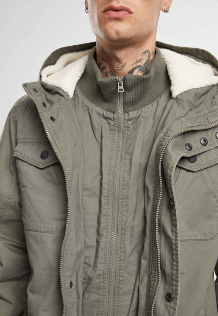 Brandit Meadow Jacket зимова куртка чоловіча, оливкова