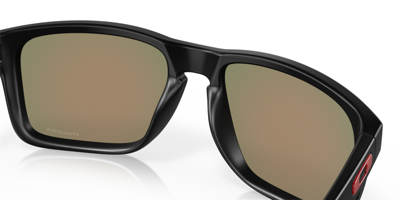 Oakley HOLBROOK XL сонячні окуляри з оправою Matte Black та лінзами Prizm Ruby, 59