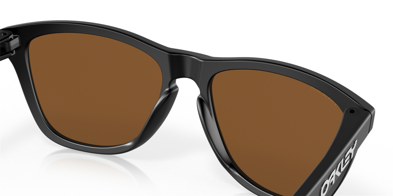 Oakley FROGSKINS сонячні окуляри з оправою matte black та лінзами Prizm Violet, 55