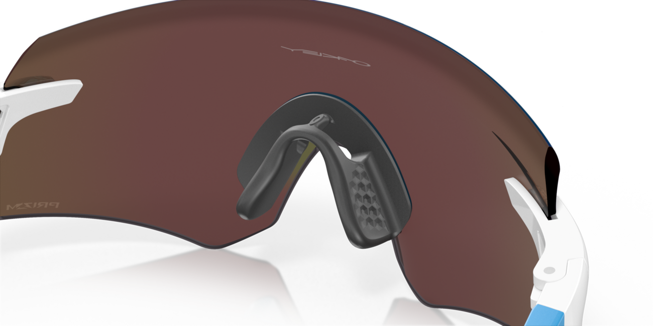 Oakley ENCODER сонячні окуляри з оправою Polished White та лінзами Prizm Sapphire