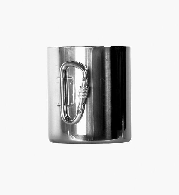 BasicNature Space Safer Thermo чашка з нержавіючої сталі з карабіном, 0,33 л